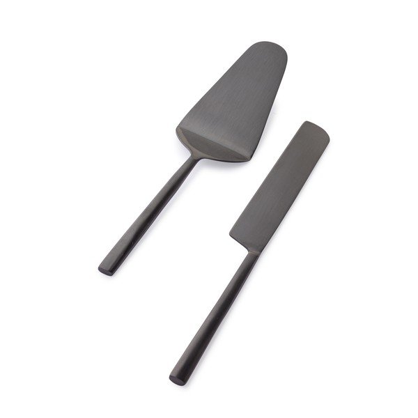 Set za serviranje torte od nehrđajućeg čelika 2 kom Hestia – Bizzotto-image-1