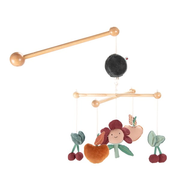 Glazbeni viseći vrtuljak Pomme des Bois - Moulin Roty-image-1