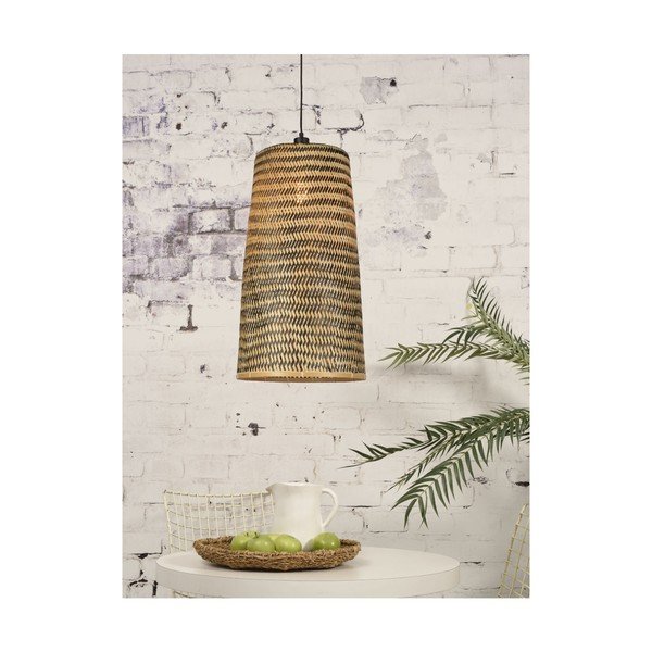 Viseća svjetiljka od bambusovog drveta Good&Mojo Kalimantan, ⌀ 37 cm-image-4