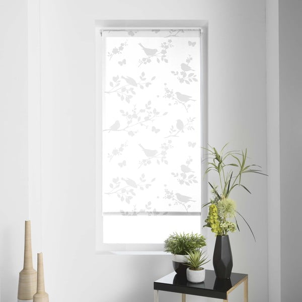 Bijele tekstilne rolete  90x180 cm Rossignol – douceur d'intérieur