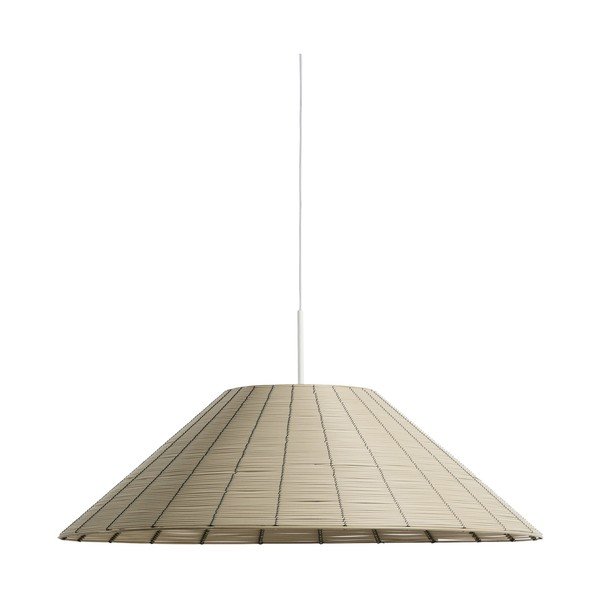 Bež sjenilo od umjetnog ratana ø 70 cm Saranella – Kave Home