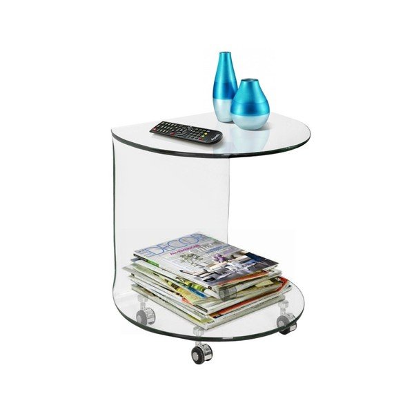 Evergreen House Jednostavan stakleni stolić-image-3