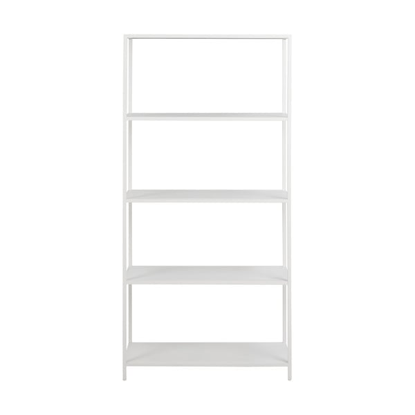 Bijela metalna polica za knjige Acton Newcastle, visina 150 cm