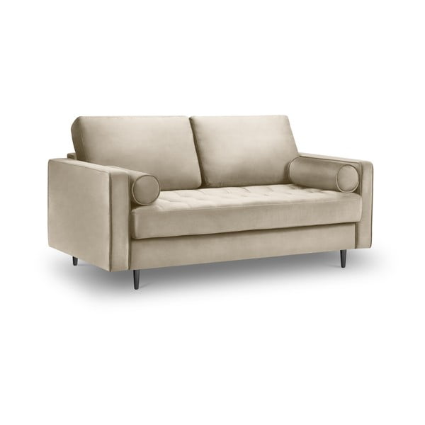 Bež baršunasta sofa Milo Casa Santo, 174 cm-image-3