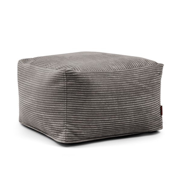 Tamno siva vreća za sjedenje od samta Softbox MooG – SLOWDOWN