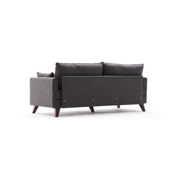 Antracitno siva sklopiva sofa 208 cm Bella – Balcab Home-image-2
