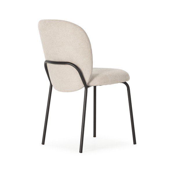 Crne/krem blagovaonske stolice u setu 4 kom Daia – Marckeric-image-4