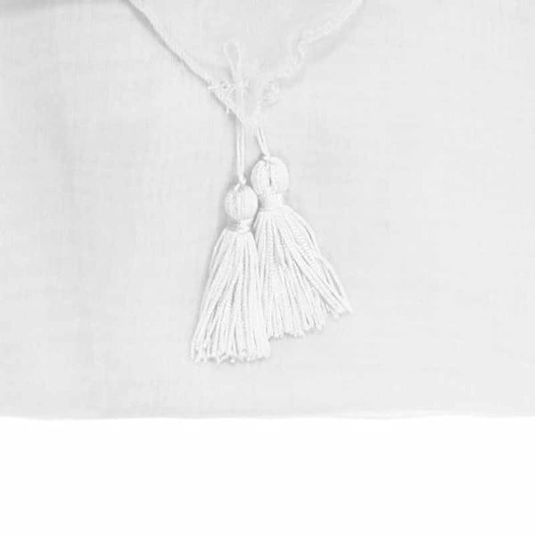 Bijele prozirne zavjese u setu 2 kom 60x120 cm Voiline – douceur d'intérieur-image-1