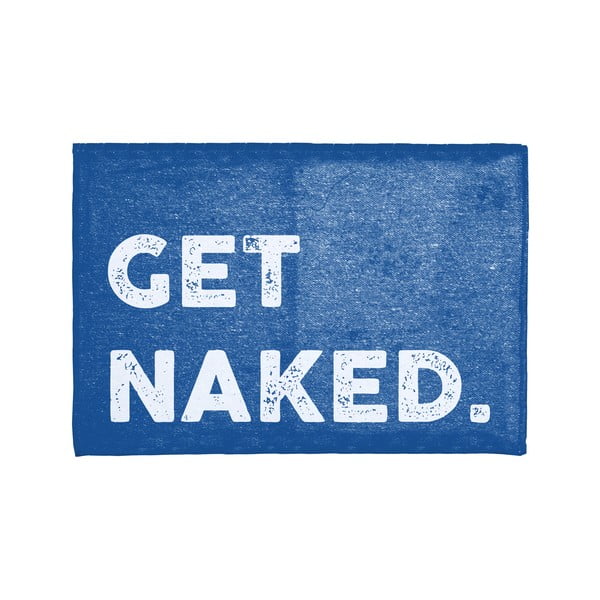 Plavi kupaonski tepih 60x40 cm Naked - Really Nice Things