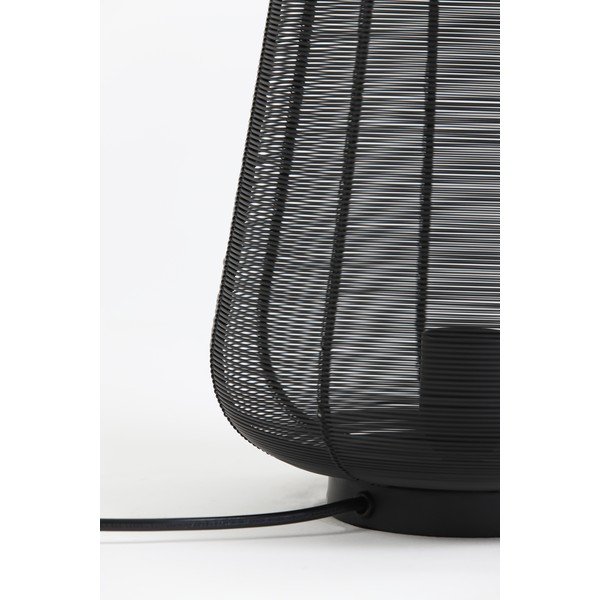 Crna stolna lampa (visina 26 cm) Adeta - Light & Living-image-4