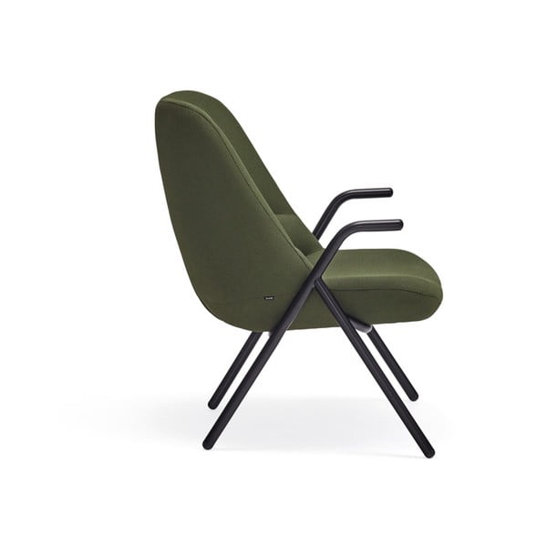 Tamnozelena fotelja Teulat Dins, visina 90 cm-image-4
