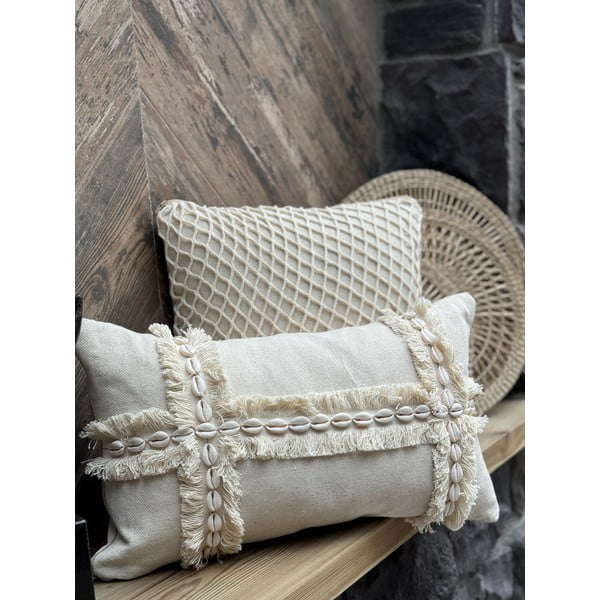 Pamučna ukrasna jastučnica 30x50 cm Seashells – Mioli Decor-image-4