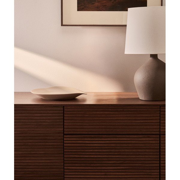 Keramički ukrasni pladanj ø 30 cm Ebenor – Kave Home-image-1