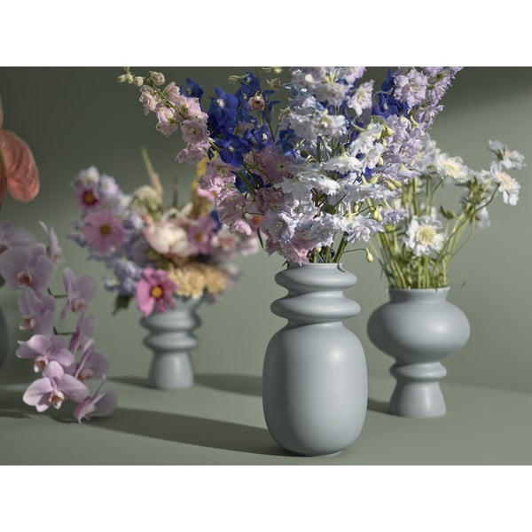 Plavo-siva keramička vaza Kähler Design Kontur, visina 29 cm-image-1