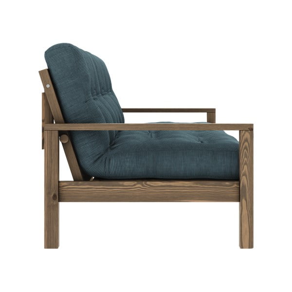 Plava sklopiva sofa 205 cm Knob – Karup Design-image-4