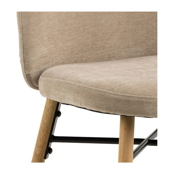 Bež blagovaonska stolica Sophia – Actona-image-4