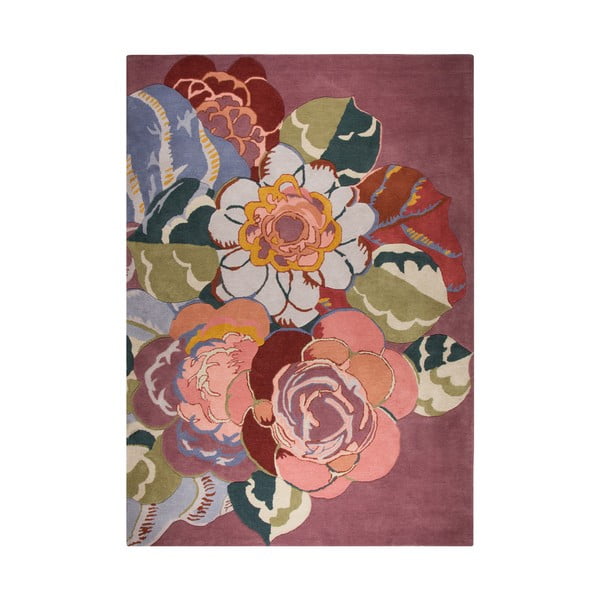 Ružičasti ručno tkani tepih Flair Rugs Rosa Lifestyle, 160 x 230 cm