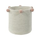 Krem tekstilna dječja kutija za pohranu ø 30x30 cm Bubbly – Lorena Canals