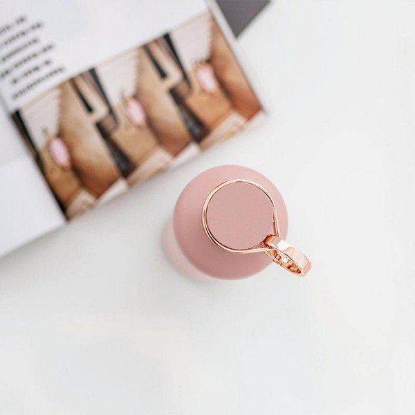 Ružičasta termosica od nehrđajućeg čelika Equa Basic Pink Blush, 680 ml-image-3
