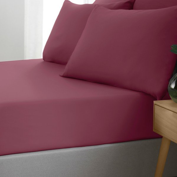 Bordo plahta s gumom 185x200 cm So Soft Non Iron – Catherine Lansfield-image-1