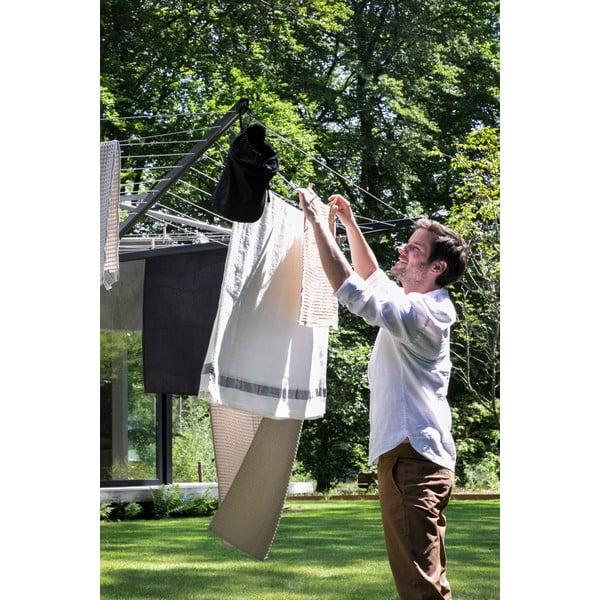 Antracitno siva vrtna sušilica za rublje 50 m Topspinner – Brabantia-image-4