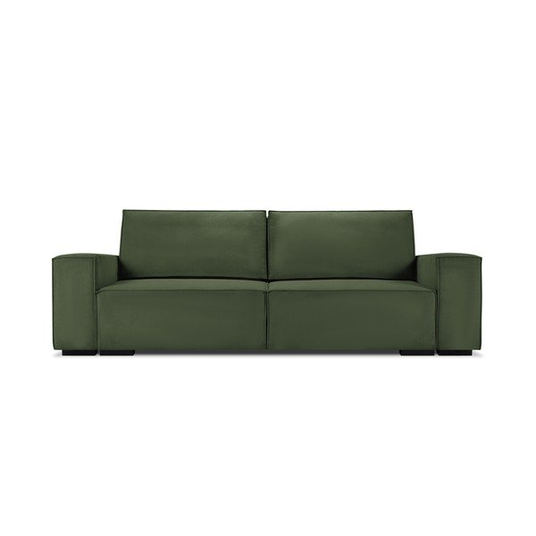 Kauč na razvlačenje od zelenog samta Mazzini Sofas Azalea-image-2