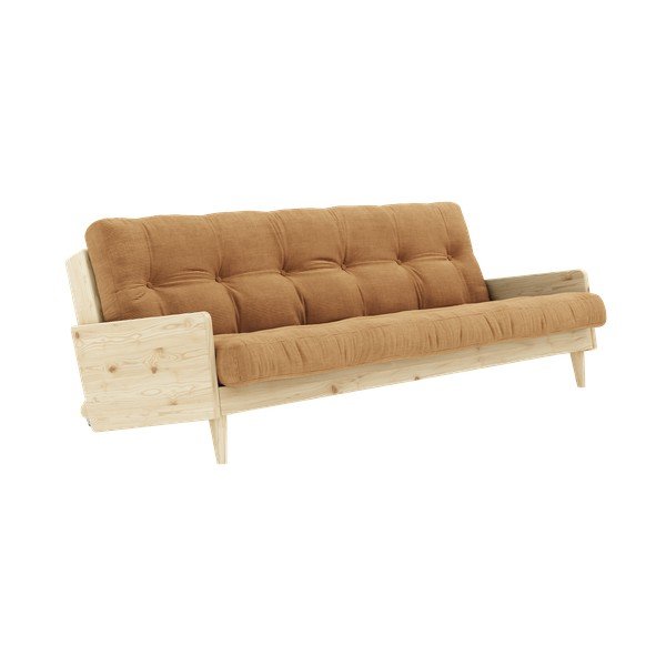 Senf žuti kauč na razvlačenje 200 cm Indie - Karup Design-image-3