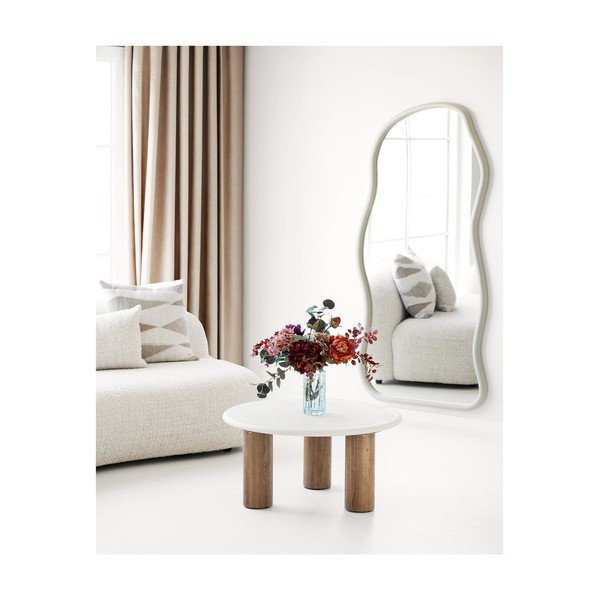 Zidno ogledalo s okvirom od masivnog drveta Bega – House Nordic-image-2
