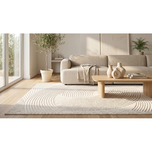 Krem tepih 120x170 cm Zephyr – ESTE-image-3