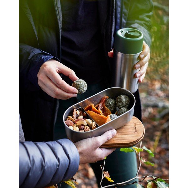 Kutija za ručak 2 kom s pregradama Bento – Black + Blum-image-1
