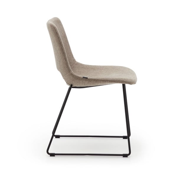 Svjetlo smeđe blagovaonske stolice u setu 1 kom Zahara – Kave Home-image-3