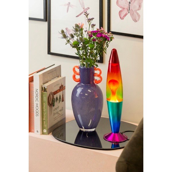 Zelena staklena lava lampa (visina 41,5 cm) Rainbow Rocket Lava – Leitmotiv-image-1