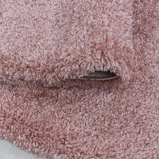 Ružičasti okrugli tepih ø 160 cm Fluffy – Ayyildiz Carpets