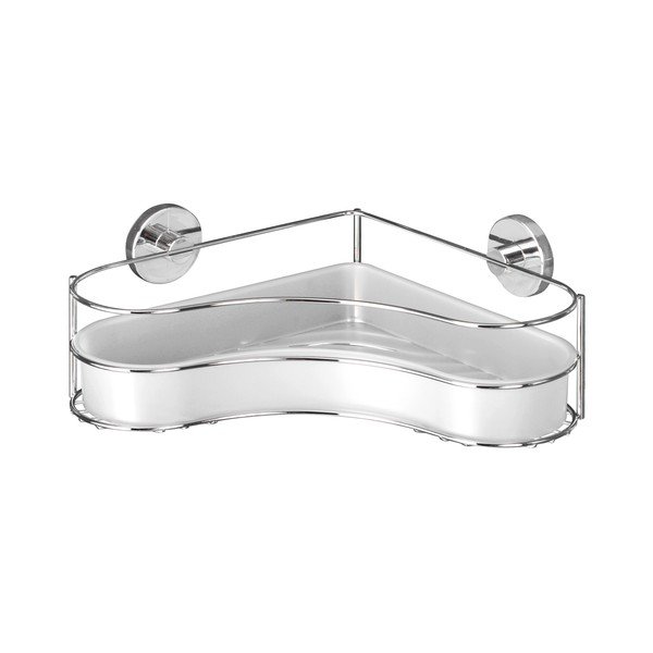 Samostojeća kutna polica s posudicom Wenkooo Vacuum-Loc Milazzo, nosivost do 33 kg-image-2