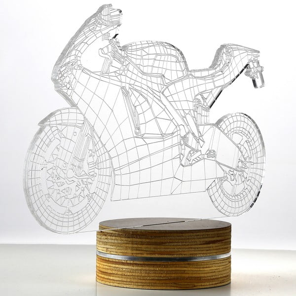 3D Moto stolna lampa-image-1