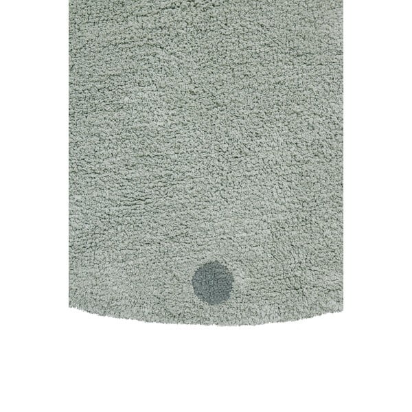 Svijetlo zeleni periv/ručno rađen pamučan dječji tepih ø140 cm Round Dot Blue Sage – Lorena Canals-image-3