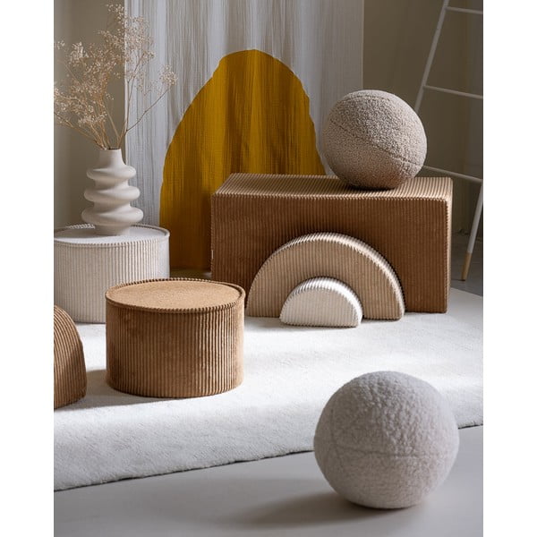 Krem dječji tabure od samta – Wigiwama-image-4