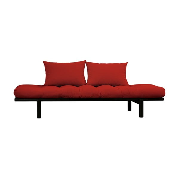 Karup Pace Black / Red sofa