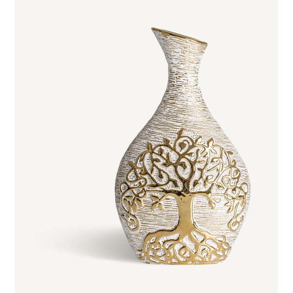 Keramička vaza u zlatnoj boji Tree – Burkina