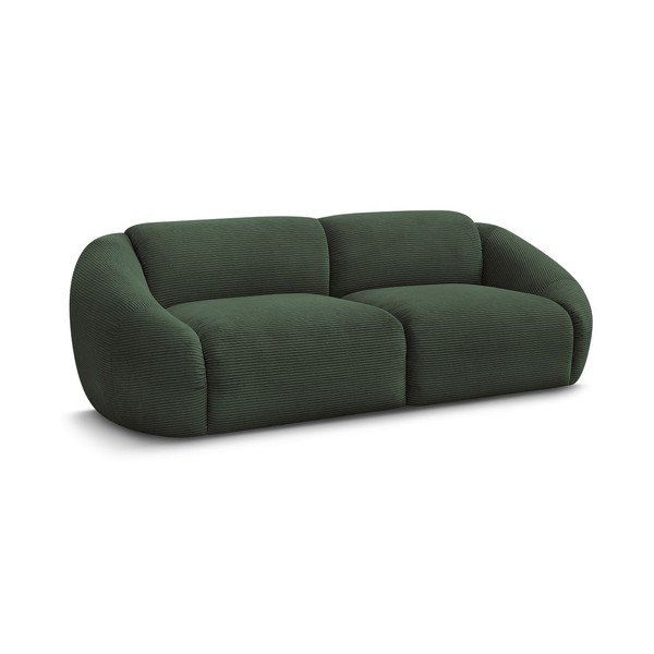 Zelena sofa od samta 250 cm Tina – Bobochic Paris-image-2