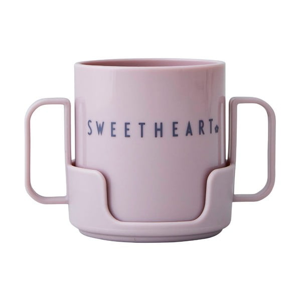 Lavanda ljubičasta dječja šalica Design Letters Mini Sweetheart-image-4