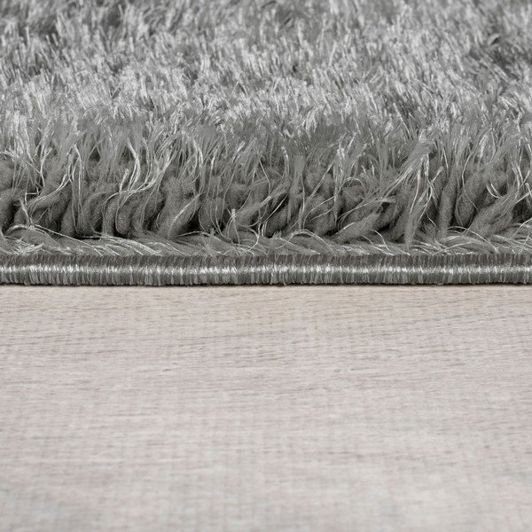 Siva staza od recikliranih vlakna 60x230 cm Velvet – Flair Rugs-image-4