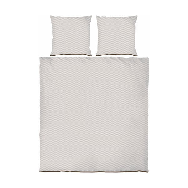 Bež posteljina za bračni krevet/za produženi krevet od pamučnog satena 200x220 cm Mini – Mette Ditmer Denmark