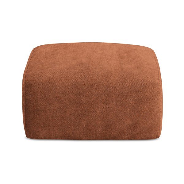 Tabure od šenila boje terakote Leila – Makamii