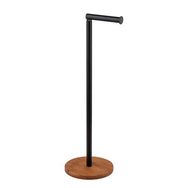 Crni/smeđi željezni držač za WC papir Serro – Wenko-image-1