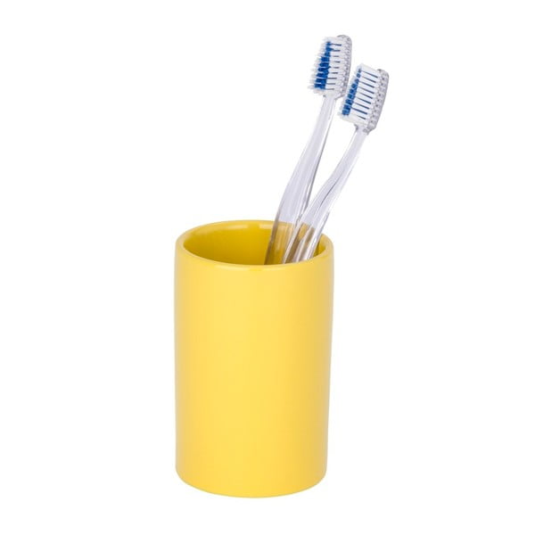 Wenko Polaris Yellow šalica za četkicu za zube