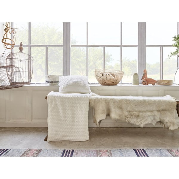 Sivi karirani Tiseco Home Studio Sommar, 130 x 170 cm-image-1