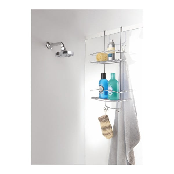 Vješalica za tuš na 2 kata Metaltex Onda-image-1