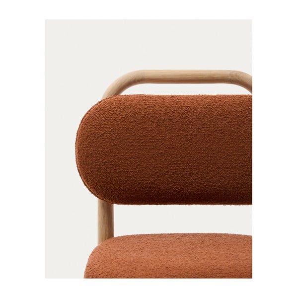 Dječja stolica boja terakote Helda – Kave Home-image-3