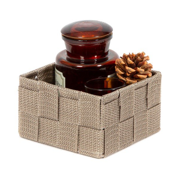 Svjetlosmeđi organizator za kupaonicu Compactor Tent, 12 x 12 cm-image-1